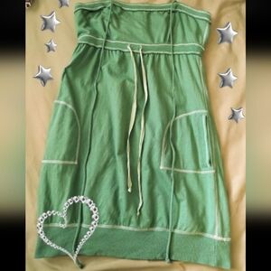 Y2K Lime Green Dress